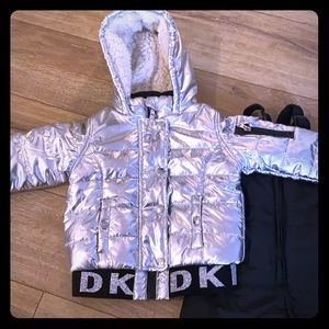 DKNY baby girl Snowsuit